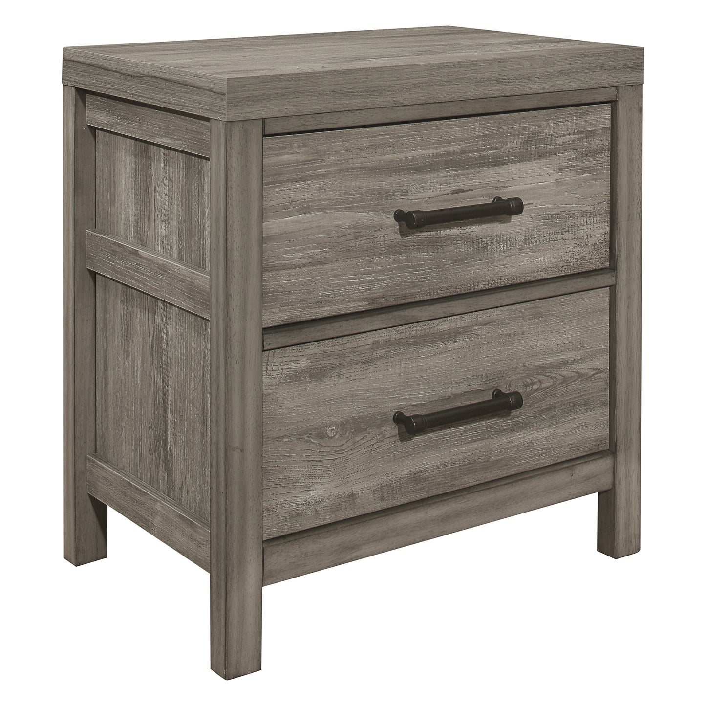 Homelegance Nightstand Bainbridge Gray Finish 1526-4