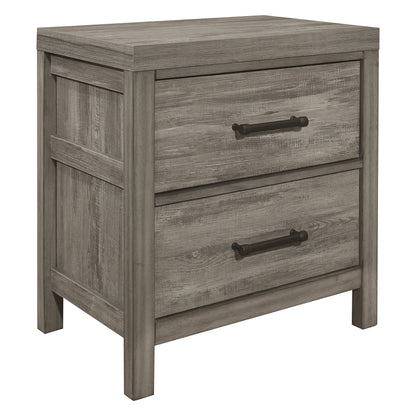 Homelegance Nightstand Bainbridge Gray Finish 1526-4