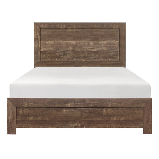 Homelegance Queen Bed Corbin Rustic Brown Finish 1534-1