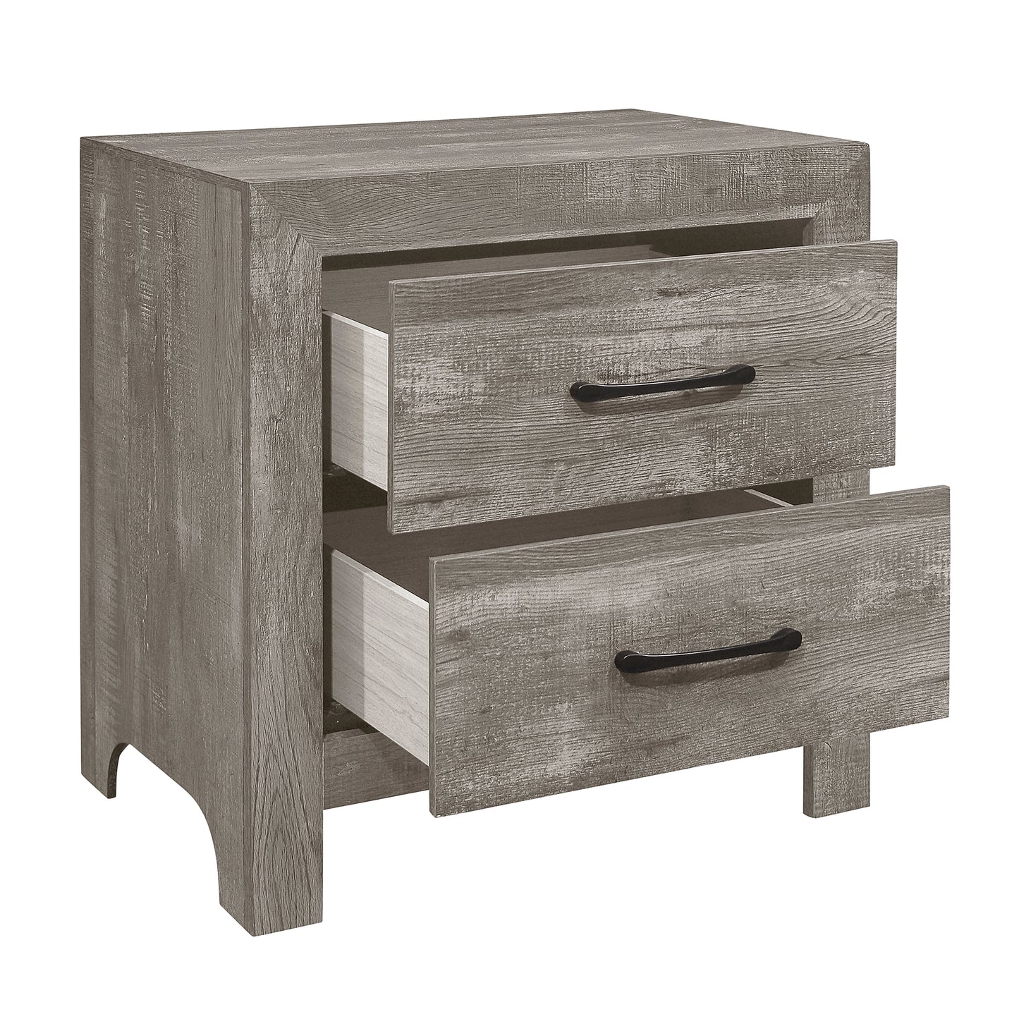 Homelegance Nightstand Corbin Gray Finish 1534GY-4