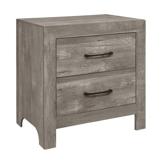 Homelegance Nightstand Corbin Gray Finish 1534GY-4