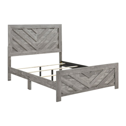 Homelegance Queen Bed in Napleton Gray Finish 1534NPGY-1