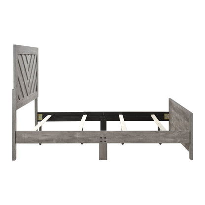 Homelegance Queen Bed in Napleton Gray Finish 1534NPGY-1