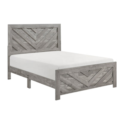 Homelegance Queen Bed in Napleton Gray Finish 1534NPGY-1