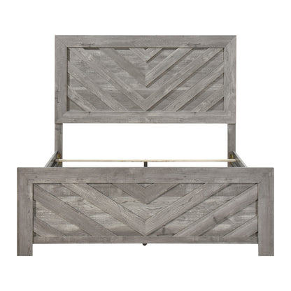Homelegance Queen Bed in Napleton Gray Finish 1534NPGY-1