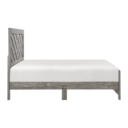 Homelegance Queen Bed in Napleton Gray Finish 1534NPGY-1