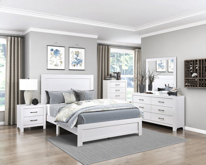 Homelegance Corbin Nightstand White Finish 1534WH-4
