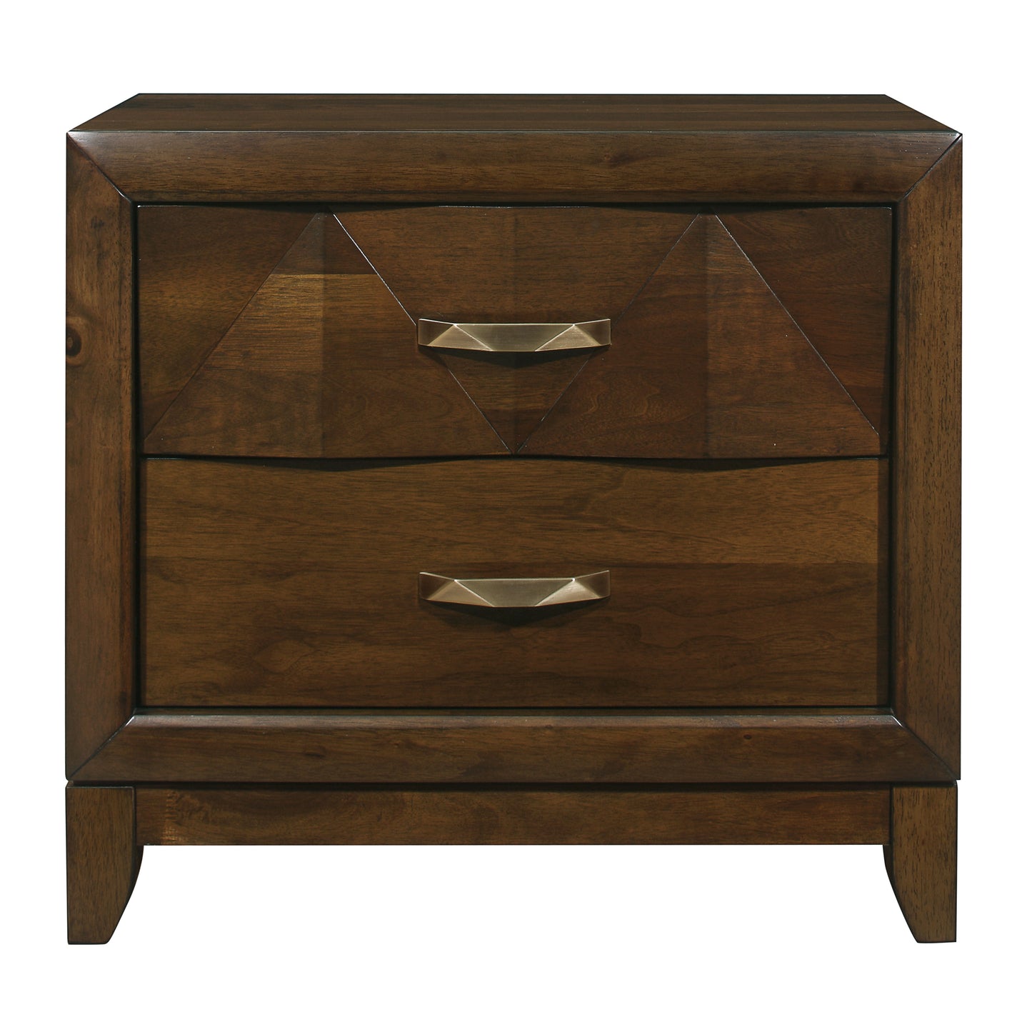 Homelegance Nightstand Aziel Walnut Finish 1535-4