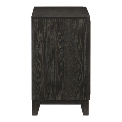 Homelegance Grant Nightstand Ebony Finish 1536-4