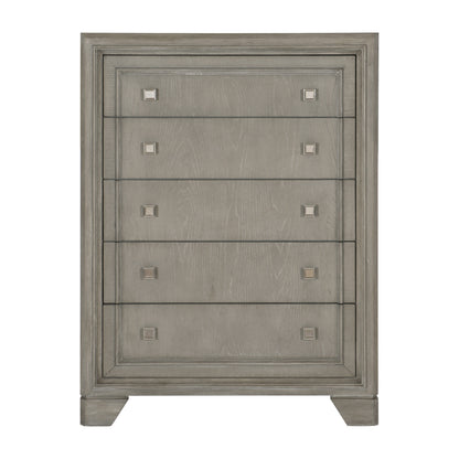 Homelegance Chest Driftwood Gray Elegant Storage Solution with Modern Flair 1546-9