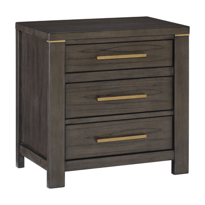 Homelegance Nightstand Scarlett Brownish Gray 1555-4