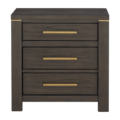 Homelegance Nightstand Scarlett Brownish Gray 1555-4