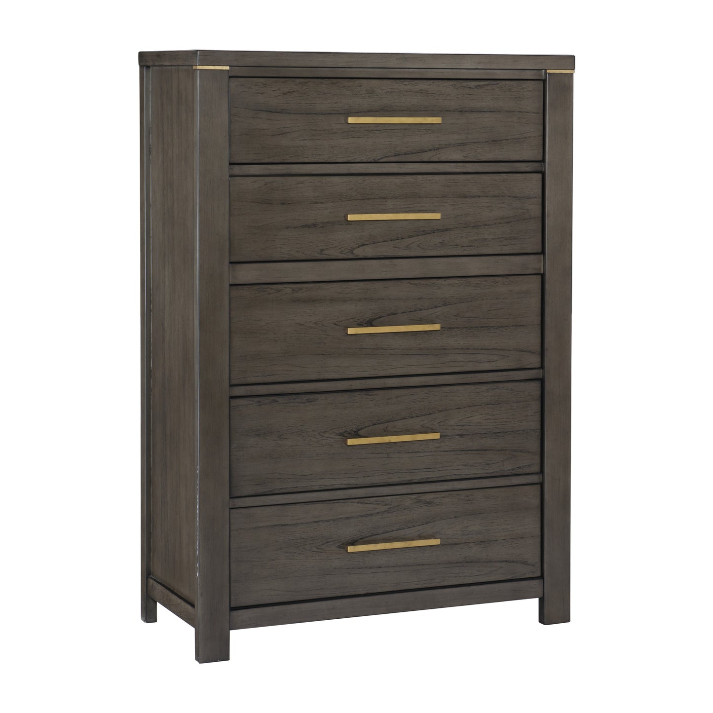 Homelegance Chest Scarlett Brownish Gray with Gold Accents 1555-9