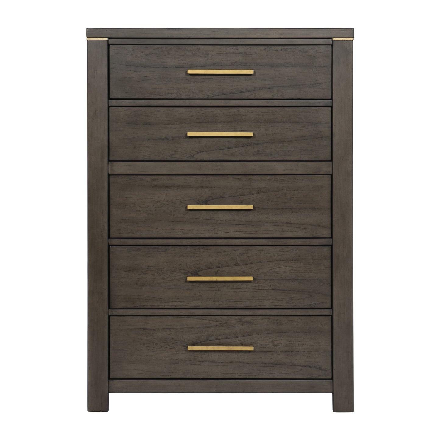 Homelegance Chest Scarlett Brownish Gray with Gold Accents 1555-9