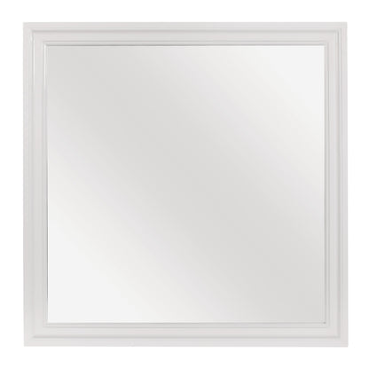 Homelegance Dresser Mirror Lana White Finish Elegant Design 1556W-6