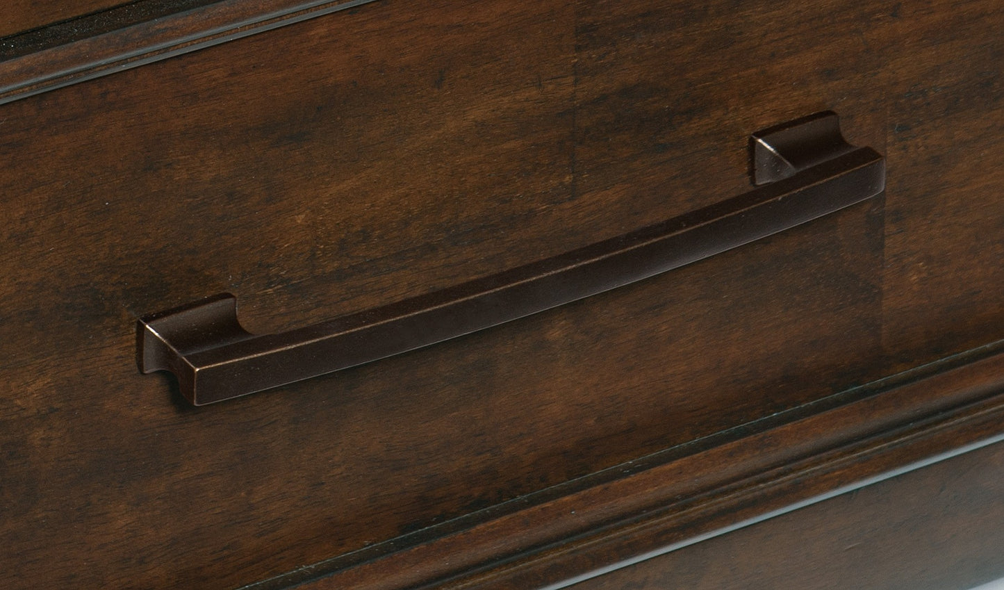 Homelegance Chest Logandale Brown Finish with Dovetail Drawers and Bronze Knobs 1559-9