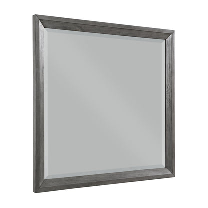 Homelegance Dresser Mirror West End Gray Wire-Brushed Finish 1566GY-6