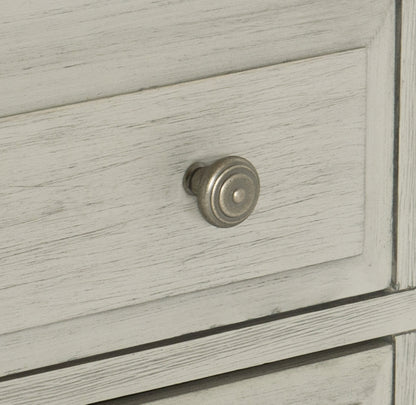 Homelegance Mossbrook Nightstand Light Gray and Dark Brown Finish 1568-4