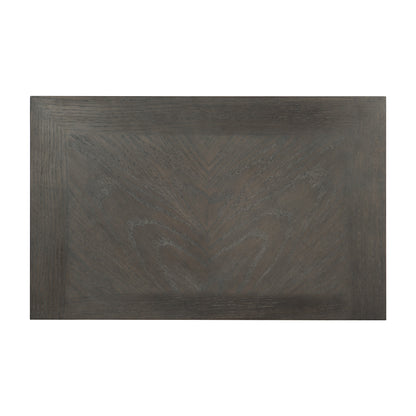 Homelegance Mossbrook Nightstand Light Gray and Dark Brown Finish 1568-4