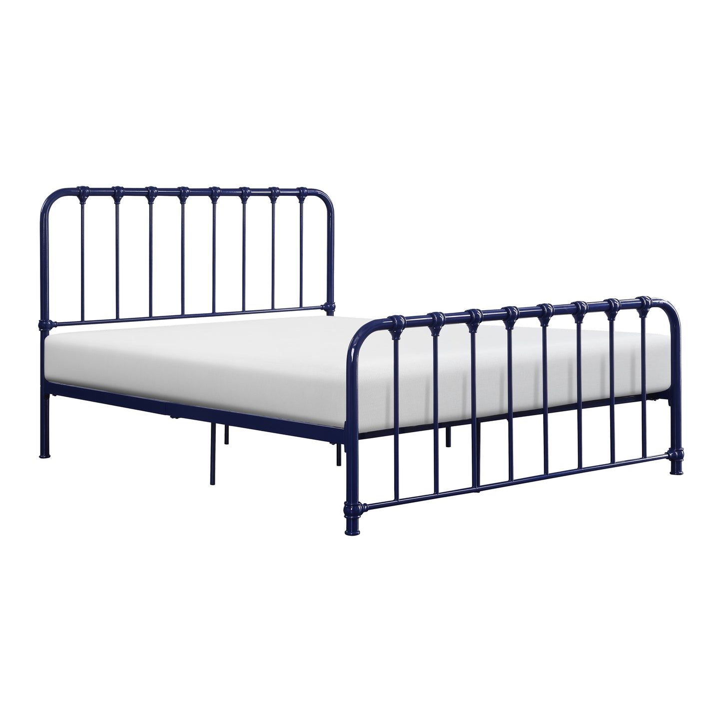 Homelegance Queen Bed Bethany Blue Finish 1571BU-1