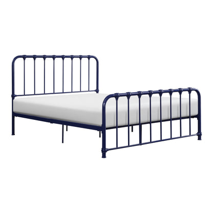 Homelegance Queen Bed Bethany Blue Finish 1571BU-1