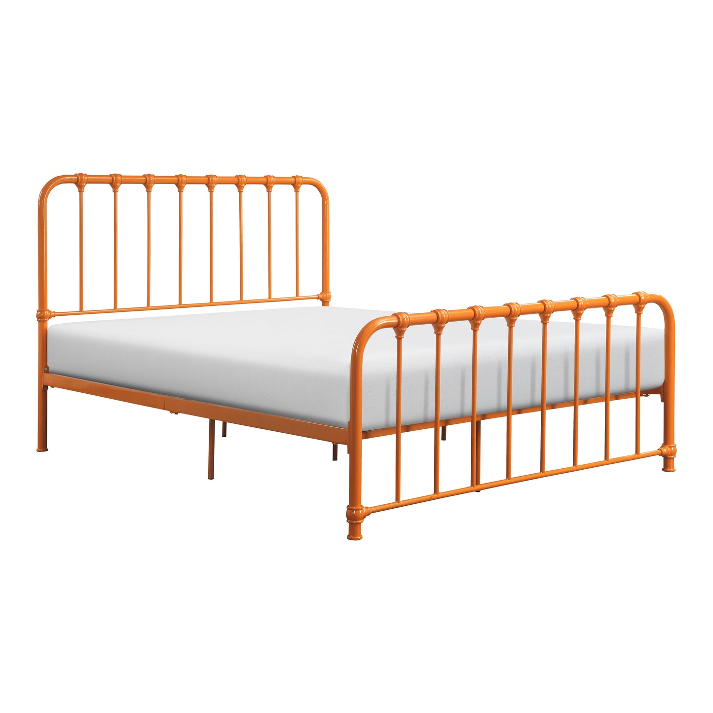 Homelegance Queen Bed Bethany Orange Finish 1571RN-1