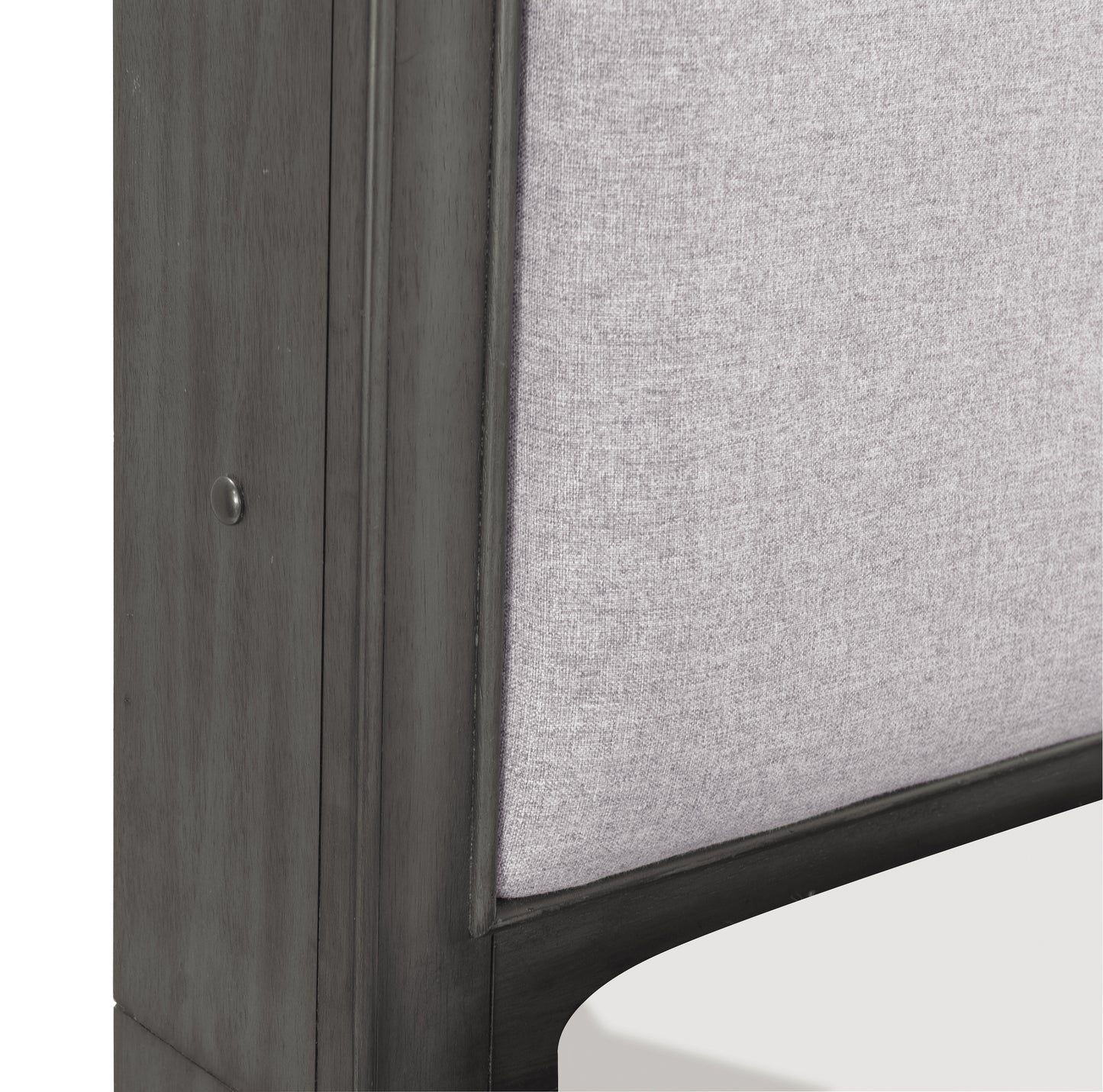 Homelegance Queen Bed Wittenberry Gray with USB Ports and Storage 1573-1