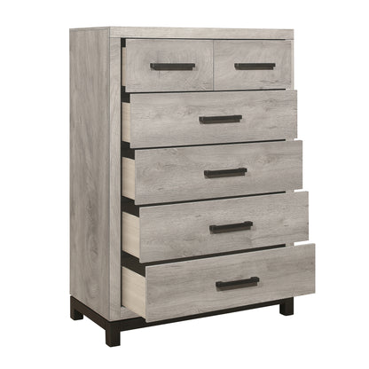 Homelegance Chest Zephyr Light Gray Gray Finish Elegant Storage Solution 1577-9