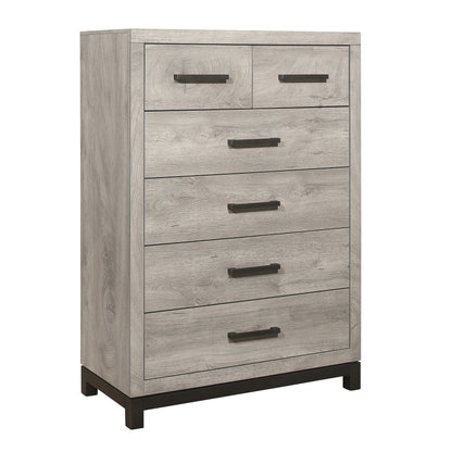 Homelegance Chest Zephyr Light Gray Gray Finish Elegant Storage Solution 1577-9
