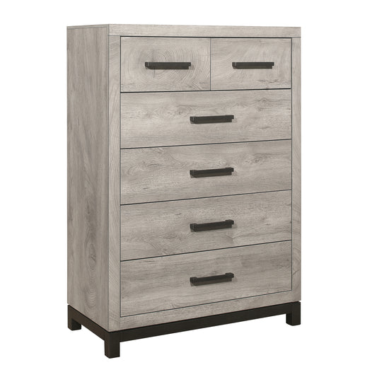 Homelegance Chest Zephyr Light Gray Gray Finish Elegant Storage Solution 1577-9