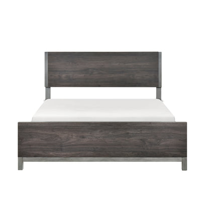 Homelegance Queen Bed in Dark Gray - 1577DG-1