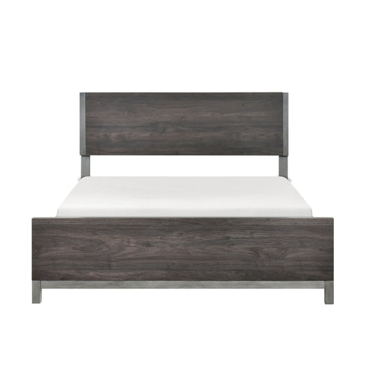 Homelegance Queen Bed in Dark Gray - 1577DG-1