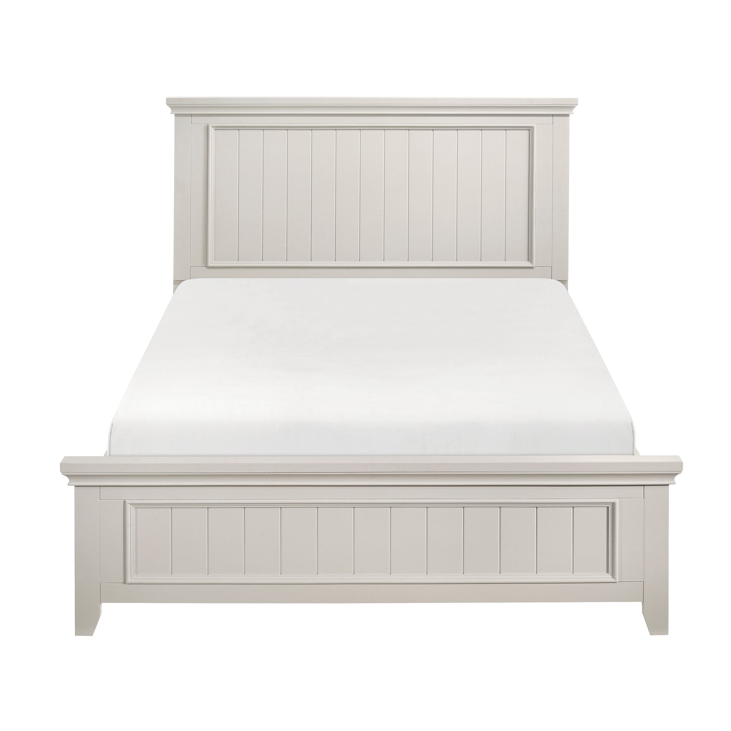 Homelegance Queen Bed Donahue White Finish 1581-1