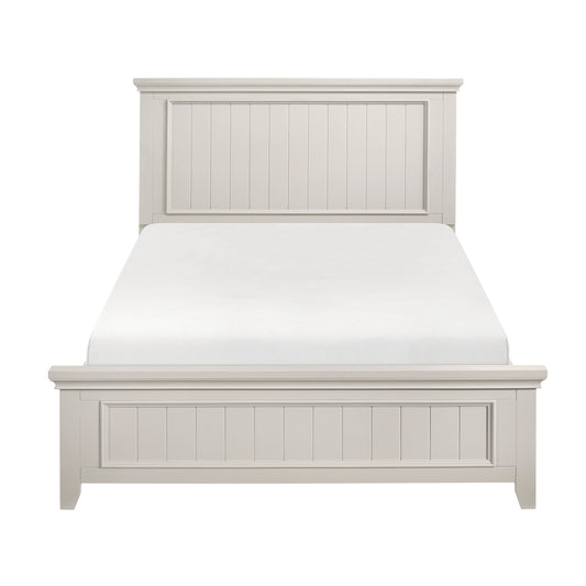 Homelegance Queen Bed Donahue White Finish 1581-1