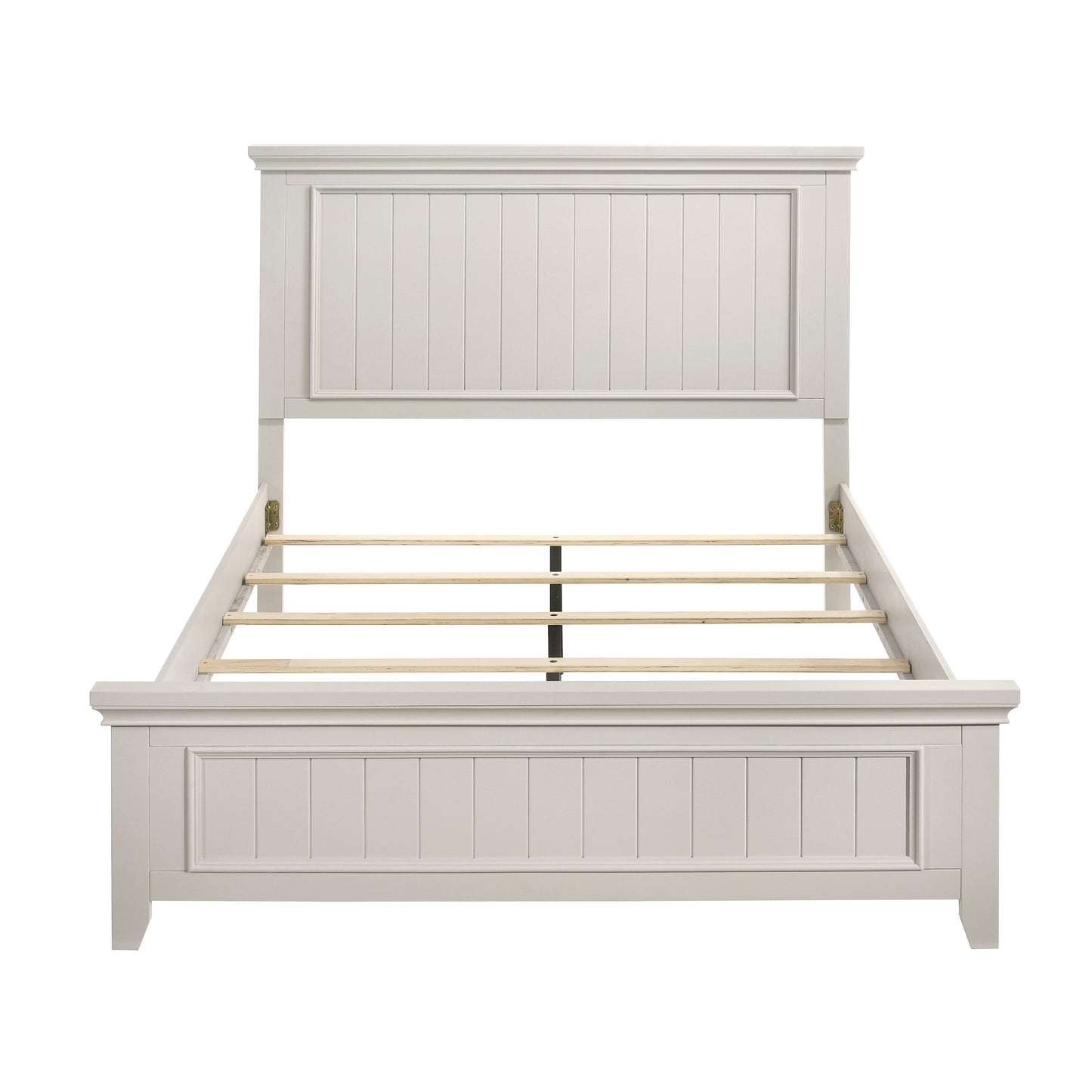 Homelegance Queen Bed Donahue White Finish 1581-1