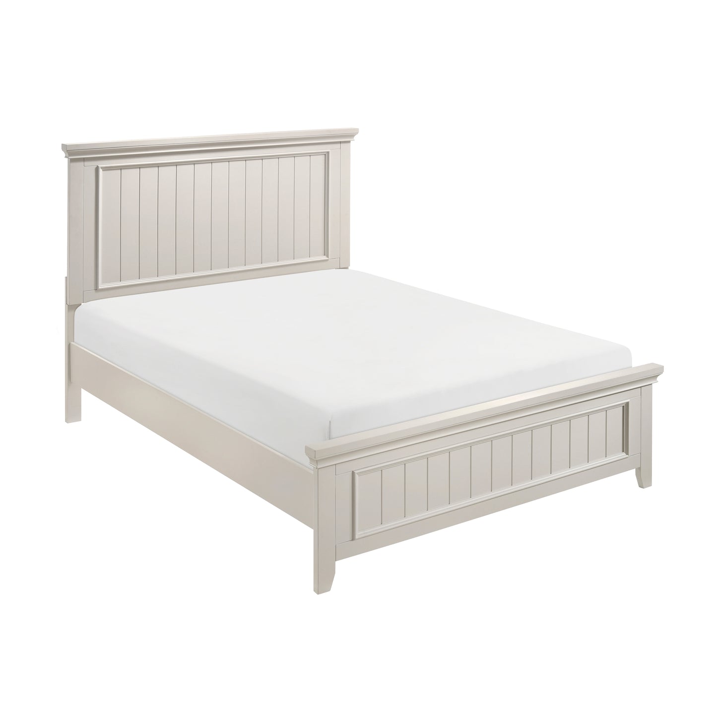Homelegance Queen Bed Donahue White Finish 1581-1