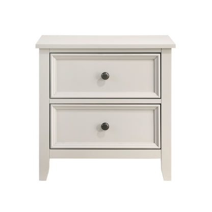 Homelegance Nightstand Donahue White Finish 1581-4