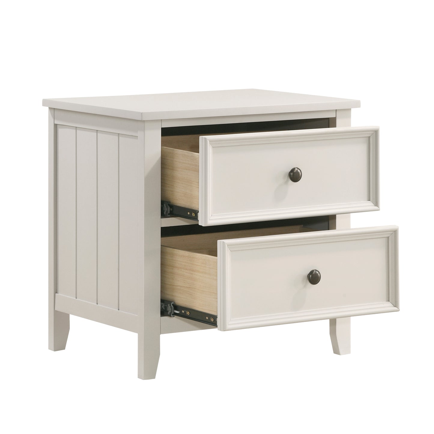 Homelegance Nightstand Donahue White Finish 1581-4