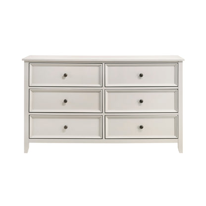 Homelegance Dresser Donahue White Finish Elegant Farmhouse Style 1581-5