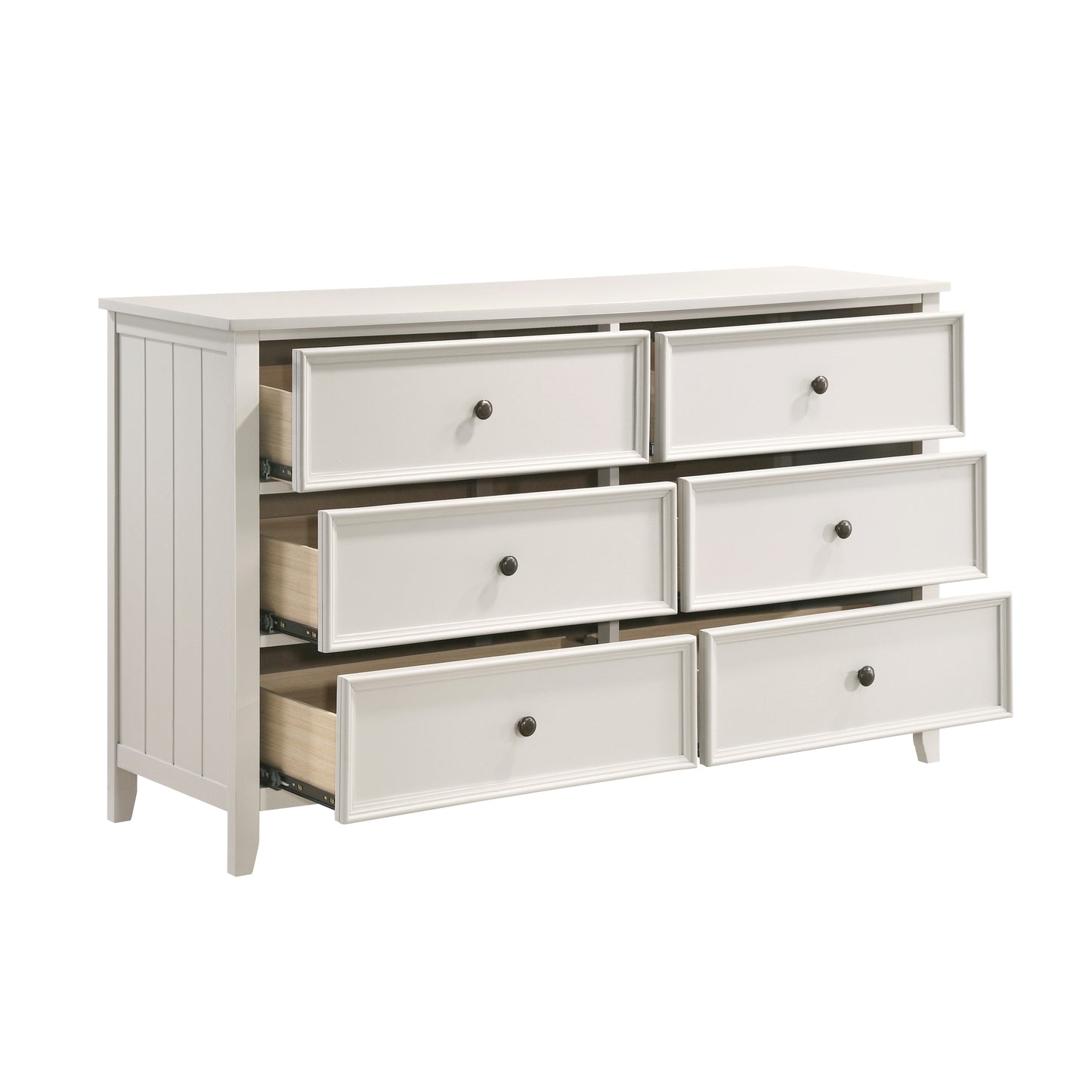 Homelegance Dresser Donahue White Finish Elegant Farmhouse Style 1581-5