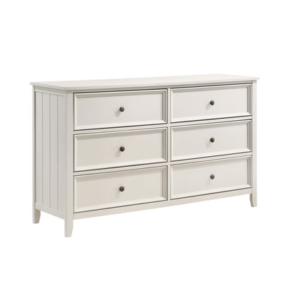 Homelegance Dresser Donahue White Finish Elegant Farmhouse Style 1581-5
