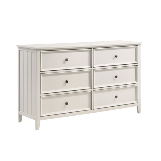 Homelegance Dresser Donahue White Finish Elegant Farmhouse Style 1581-5