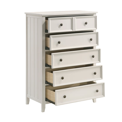 Homelegance Chest Donahue White Finish Elegant Storage Solution 1581-9