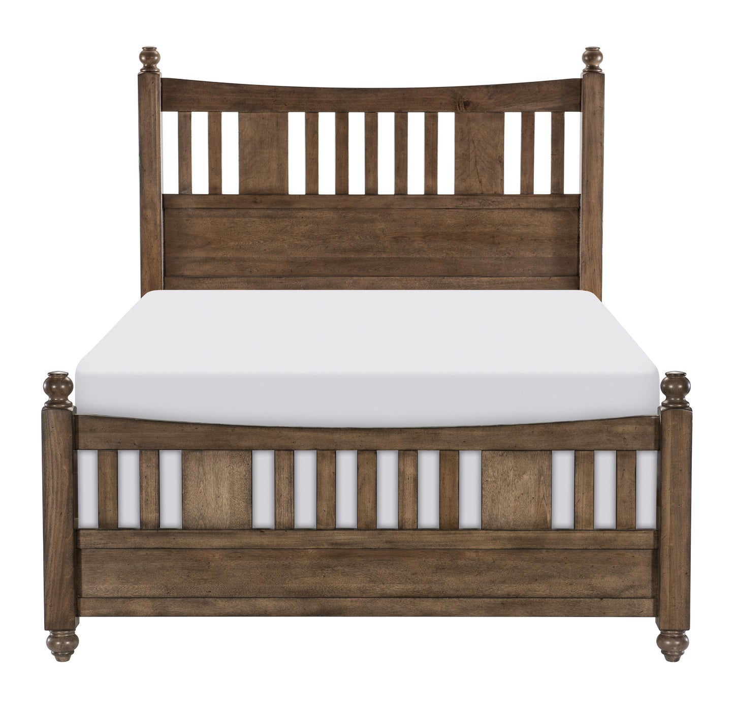 Homelegance Queen Bed Brevard Light Brown Finish 1584-1