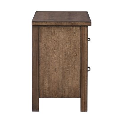 Homelegance Nightstand Brevard Light Brown Finish 1584-4