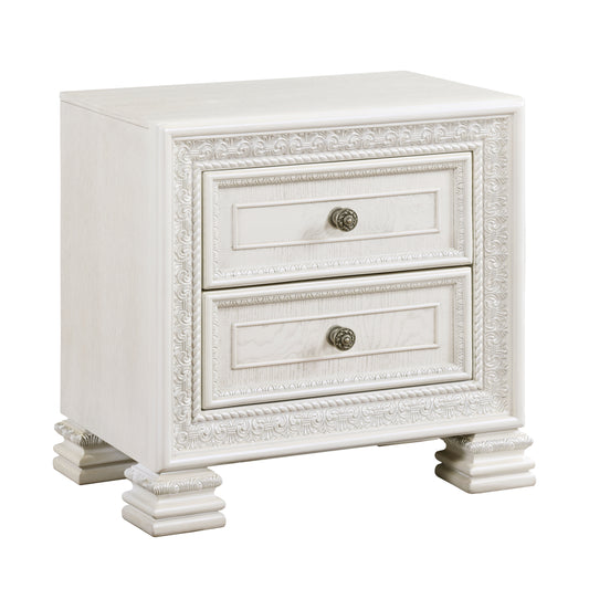 Homelegance Nightstand in Exquisite Finish 1596-4