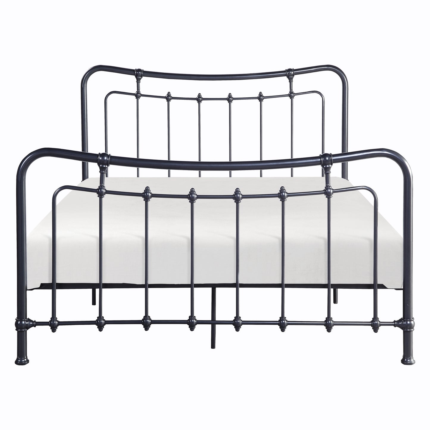 Homelegance Queen Bed Engleside Gunmetal - Timeless Elegance and Comfort 1601-1