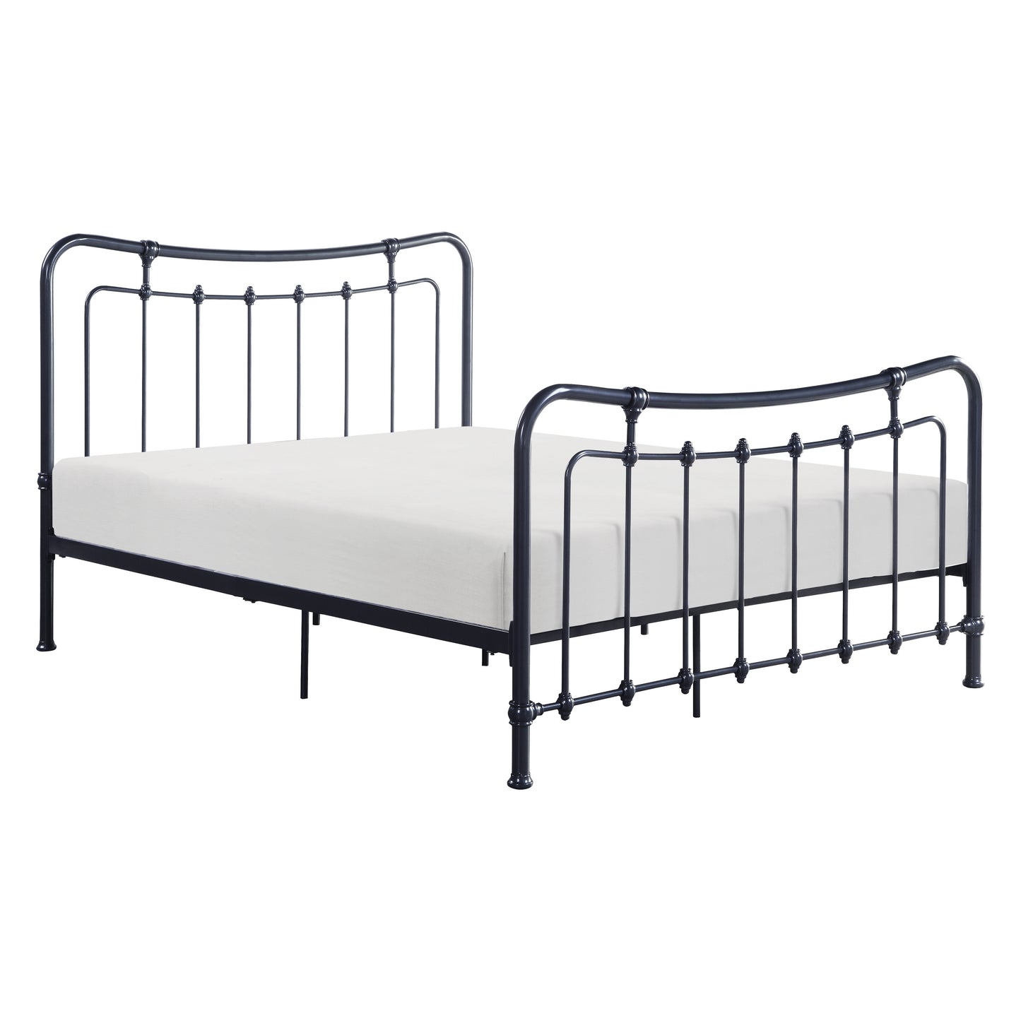 Homelegance Queen Bed Engleside Gunmetal - Timeless Elegance and Comfort 1601-1