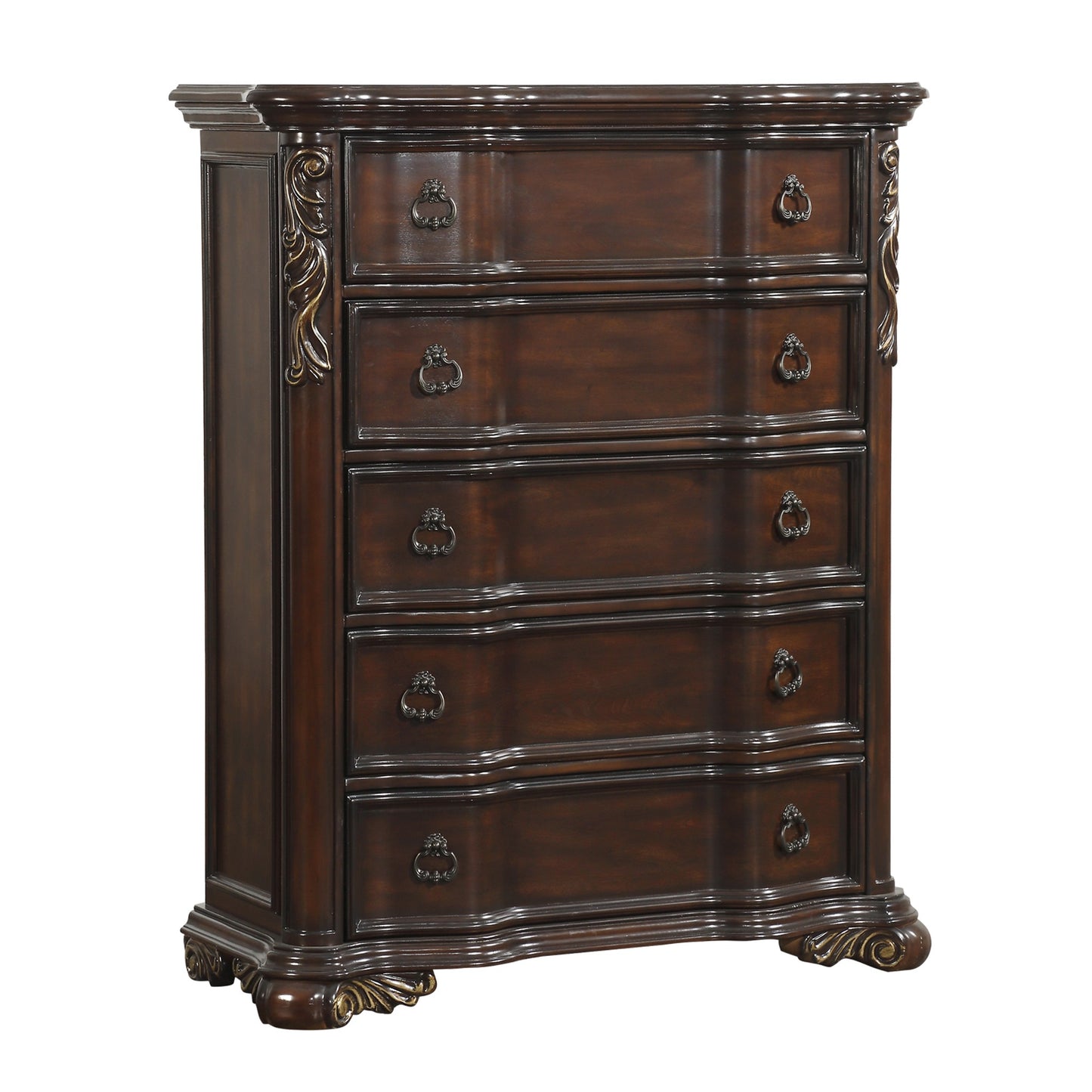 Homelegance Chest Royal Highlands Dark Cherry Finish 1603-9