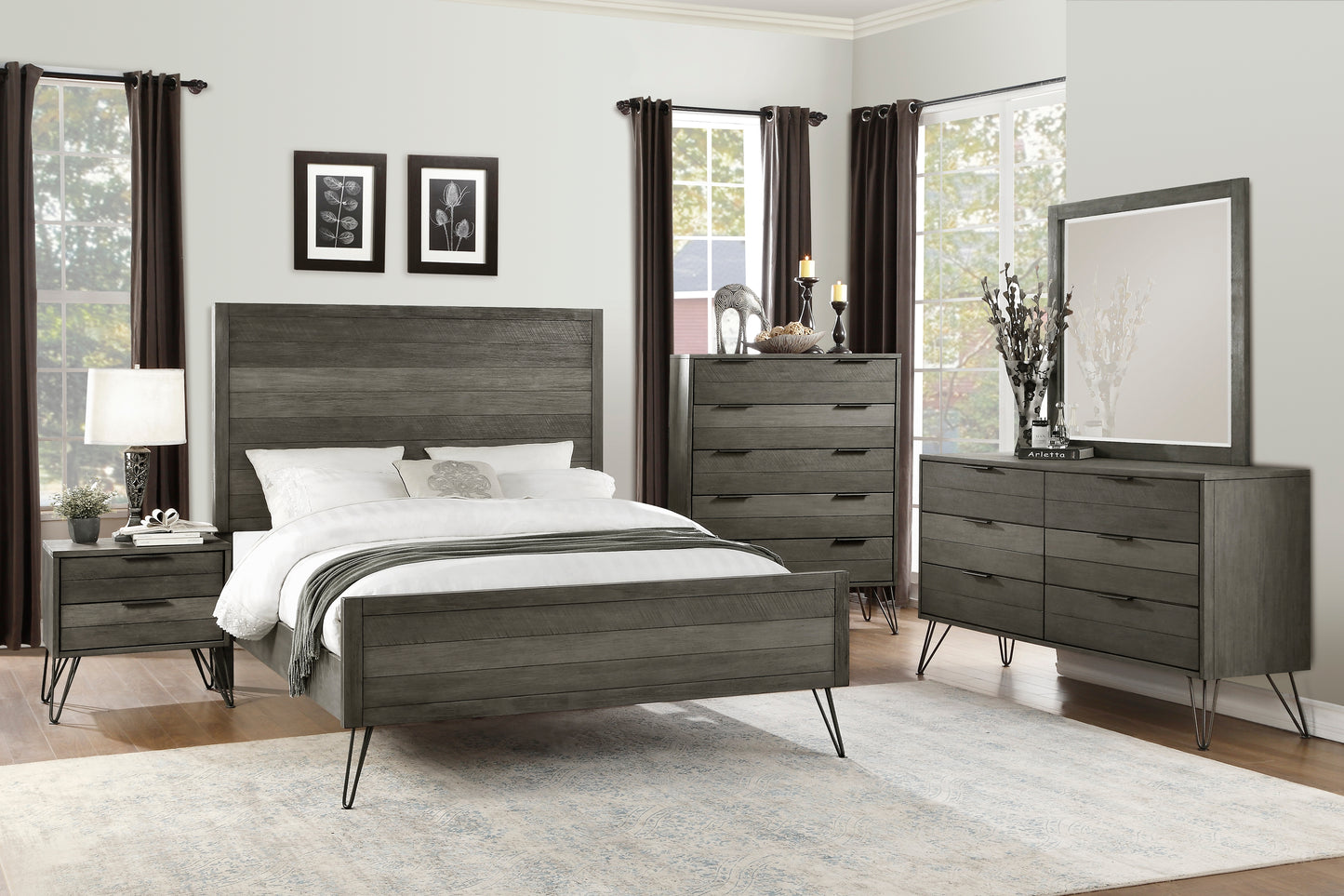 Homelegance Chest Urbanite Gray Finish Contemporary Design 1604-9